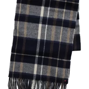 Καρό Κασκόλ Dirch Μπλε